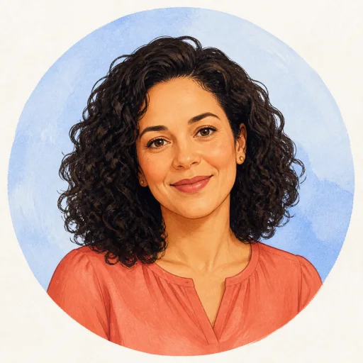 Ilustração da personagem fictícia Nádia Ferreira